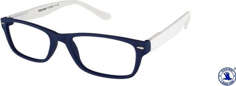 I NEED YOU - Feeling - Leesbril - Blauw-Wit - +1.50 Dioptrie