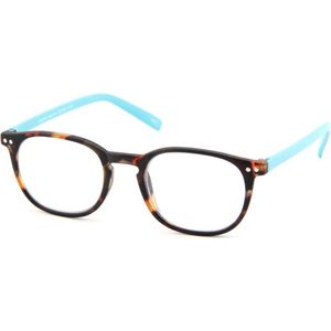Leesbril - Icon Double - Havanna/Turkoois - +1.50