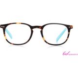 Retrobril - Zwart - Kunststof