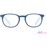 Retrobril - Zwart - Kunststof - Veerscharnieren