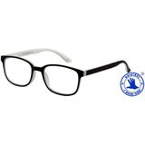 I NEED YOU - Leesbril - Zwart-wit - Sterkte +2.00