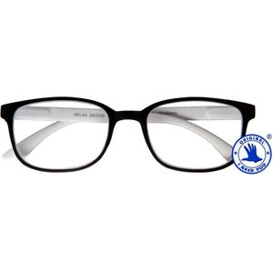 I NEED YOU - Leesbril - Zwart-wit - Sterkte +2.00