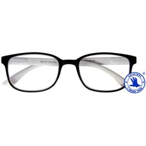 Bril - Zwart-Wit - Relax-Lens