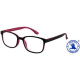 Leesbril i need you +1.50dpt relax rood-roze
