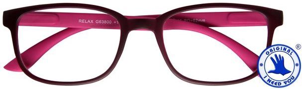 I NEED YOU - Leesbril - Rood-Roze - Sterkte +3.00