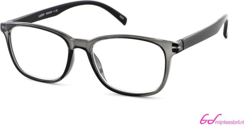 Leesbril INY lucky G65400 grijs-zwart +1.50