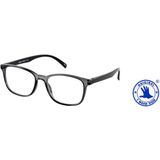 Leesbril INY lucky G65400 grijs-zwart +2.00
