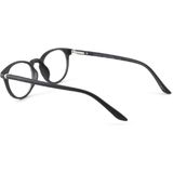 Doktor New - Leesbril - Donkergrijs - Kunststof - Inclusief Etui