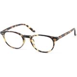 Doktor New - Leesbril - Donkergrijs/Havanna - Kunststof - Met Etui