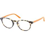 Doktor New - Leesbril - Donkergrijs - Kunststof - Inclusief Etui