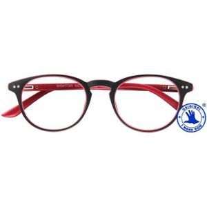 Leesbril I Need You Dokter New +2.50 dpt grijs - rood