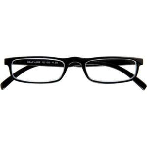 I need you leesbril relax half-line zwart 2.00