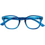 Ovale Leesbril - Transparant Met Felle Kleuren - Veerscharnieren