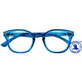 Ovale Leesbril - Transparant met Felle Kleuren - Veerscharnieren