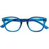 Ovale Leesbril - Transparant met Felle Kleuren - Veerscharnieren