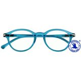 I Need You - Tropic - Leesbril - Blauw - +2.00 dpt, Veerscharnier, Kunststof, Lensbreedte 46mm