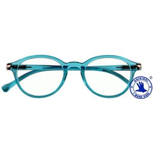 I Need You TROPIC, G26200, turquoise, kunststof bril met veertechniek, turquoise, 1,5 dioptrieën