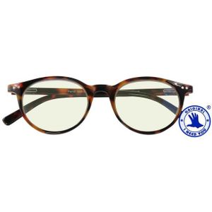 I Need You G28100 BLUEBREAKER Panto leesbril met blauw licht filter havanna +0.00 zonder sterkte