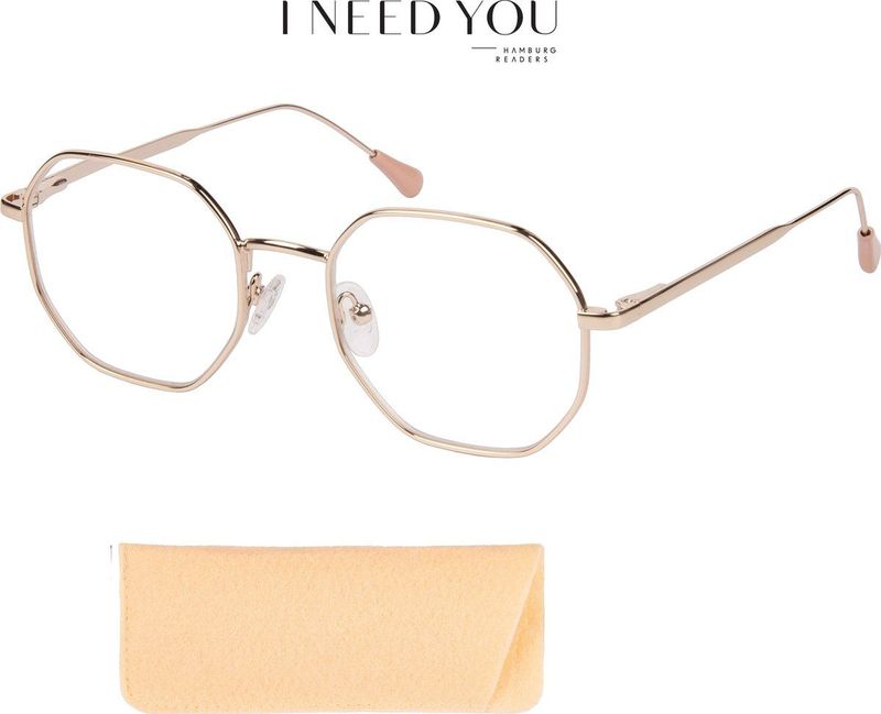 YOKO - Bril - Goud - Filigraan Frame - Inclusief Etui