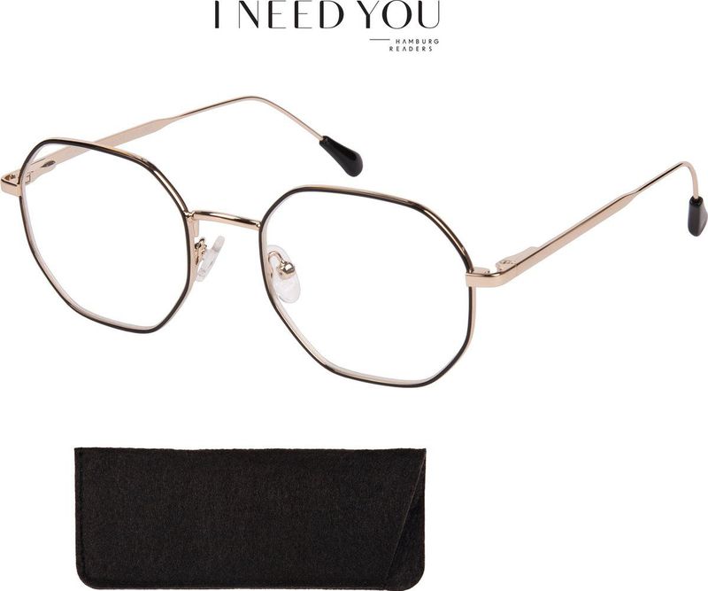 I Need You - Yoko - Leesbril - Zwart - +1.50