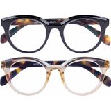 I Need You - Jackie - Leesbril - Beige - Gerecycled Kunststof, +2.00