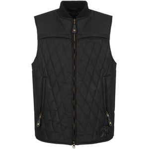 John Doe - Lowrider - Wax Vest - Zwart - Waterdicht, Ademend, YKK-Ritsen