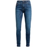 John Doe - Luna High Mono - Jeans - Indigo - Hoge Taille - Vijf Pocket