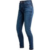 John Doe - Luna High Mono - Jeans - Indigo - Hoge Taille - Vijf Pocket
