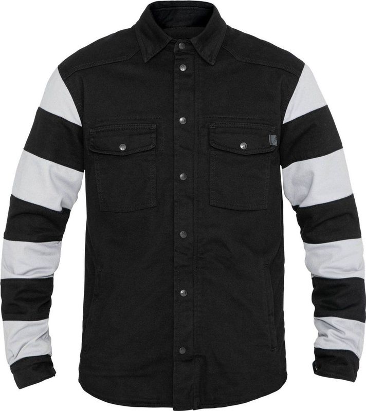 John Doe - Motoshirt - Motorjas - Zwart - DuPont Kevlar, Katoen