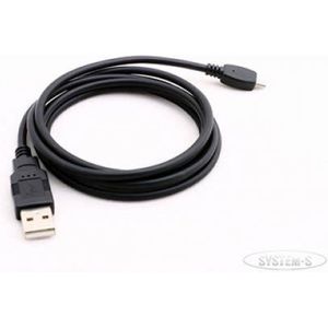 Systeem-S USB-kabel voor Sony eBook Reader Prs-T1 PRST1RC.CEW Prs-T1RC Prs-T1BC WiFi