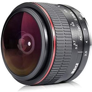 Meike Optics MK F2.0 6,5 mm f2.0 Ultra groothoeklens voor Sony E-Mount