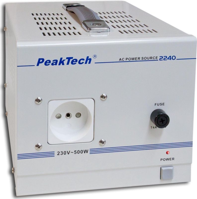PeakTech - P 2240 - Scheidingstransformator - 230 V - 500 W - 1 stuk