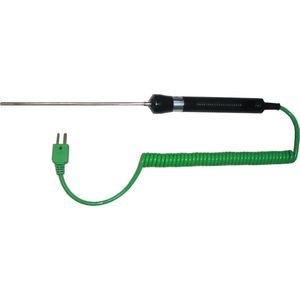 PeakTech TF-40, type-K temperatuursensor -50 tot 700 °C, universele staaftemperatuursonde, diameter sensor 3 mm