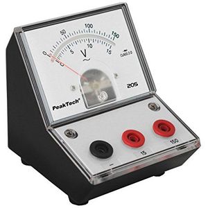 PeakTech Analoog bloeddrukmeter met spiegelschaal 0...15V / 150V AC P 205-11
