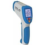 PeakTech Profi IR-thermometer met datalogger voor -50 ° C 1200 ° C ; met USB en dual laser - hoge nauwkeurigheid en continue meetfunctie en power via USB, 1 stuk, P 4960