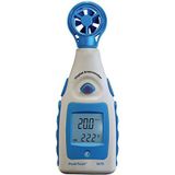 PeakTech P5170 P5170 Anemometer, digitaal, windmeter voor windsnelheid in knopen en windchill, met extra temperatuurmeting, 1 stuk