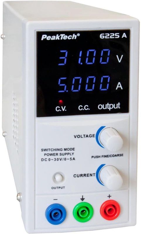 PeakTech - 6225 A - Laboratoriumvoeding - 0-30 V - Digitale Potentiometers
