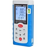 PeakTech Professionele laserafstandsmeter 0,05 m tot 40 m afstandsmeter met hoge nauwkeurigheid en oppervlakteberekening, 1 stuk P 2800A