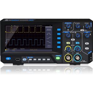 PeakTech 1403, digitaal geheugen oscilloscoop, 2 kanalen, 50 MHz, 500 MS/s, USB-interface, pc-software, P 1403