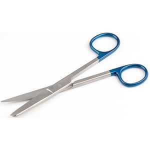 Chirurgische schaar spits/stomp 14,5cm recht disposable ster