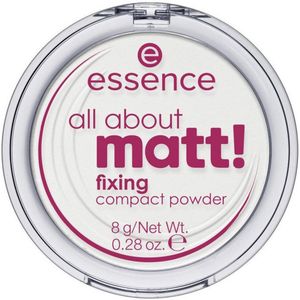 Essence - All About Matt! Compact Poeder - Transparant - 8 g