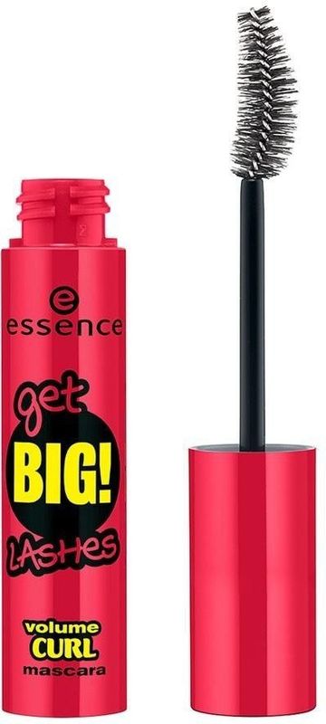 Essence - Get Big! Lashes - Volume Curl Mascara - Black - 12 ml