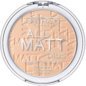 Compact Powders All Matt Plus Catrice (10 g) Kleur 025-sand beige 10 gr