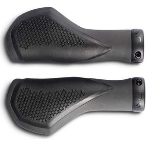 CUBE Natural Fit Grips Comfort - Handvatten - Shock X-materiaal - 135 x 58 x 34 mm - Small - Zwart