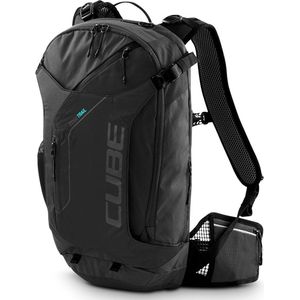 Cube Edge Trail Rugtas - Rugzak - Met rugbeschermer - Polyester - 16 Liter - Zwart