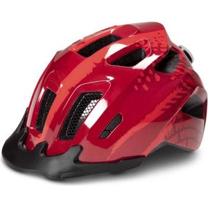 CUBE Fietshelm Ant - Kinderhelm - 11 Ventilatiegaten - SNAP 360 CUBE fit-systeem - X-Lock-montagesysteem - EPS Double In-Mould - 52-57 cm - M - Rood