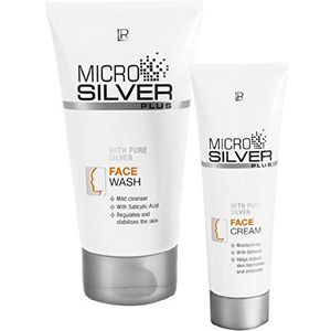 LR Microsilver Plus Gezichtsset (150 ml wascrème en 50 ml gezichtscrème)