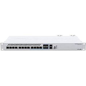 Mikrotik CRS312-4C+8XG-RM netwerk-switch L3 10G Ethernet (100/1000/10000) 1U Wit