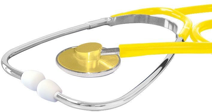 Stethoscoop standaard model Geel