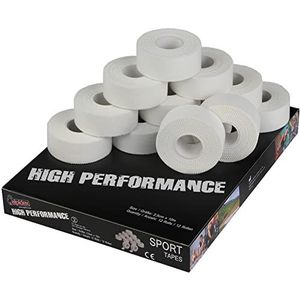 Bandages - Wit - 100% Katoen - 12 Rollen van 2,5 cm x 10 m